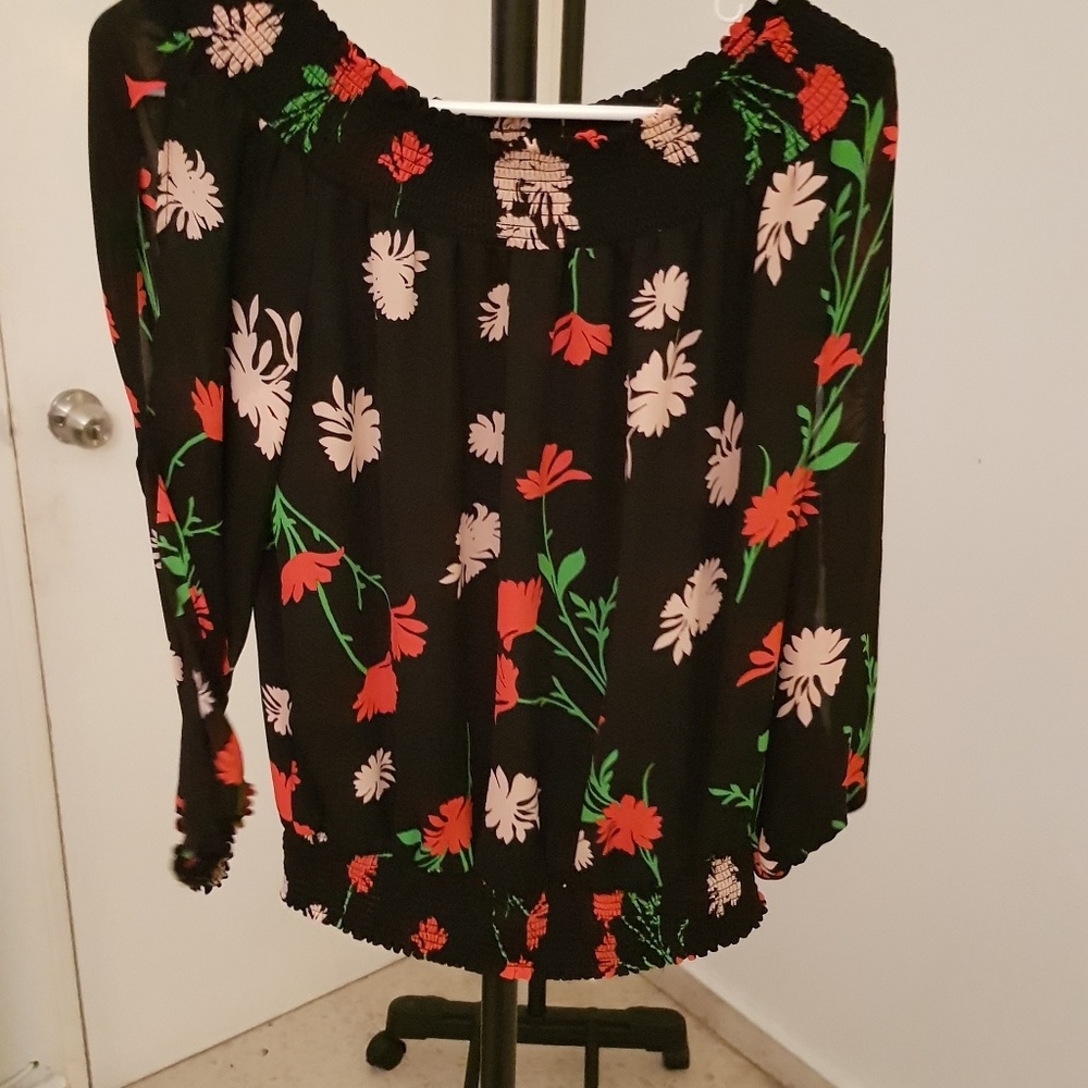 Floral Long Sleeve Top
